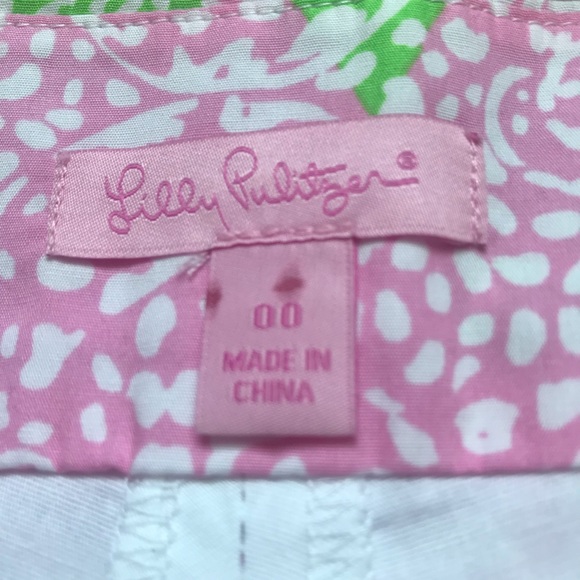 Lilly Pulitzer Limeade Cheat Ya Pink Cosette Skort - Picture 3 of 5